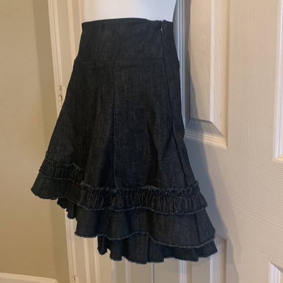 NWT Short Denim Full Skirt - Picture 5 of 5